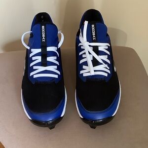 Boombah Black and Blue Athletic Shoes